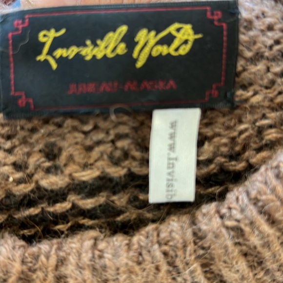 Invisible world alpaca sweater - Picture 2 of 6